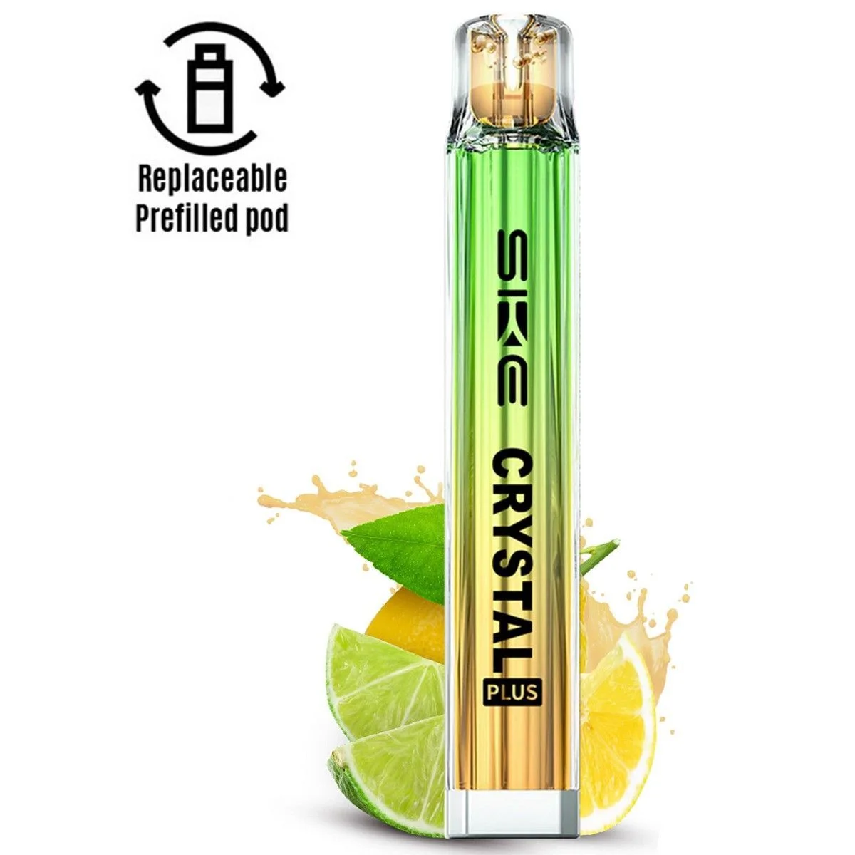 Φωτογραφία προϊόντος: SKE Crystal Plus Combo Aurora Green Device Lemon Lime 2ml | 20mg