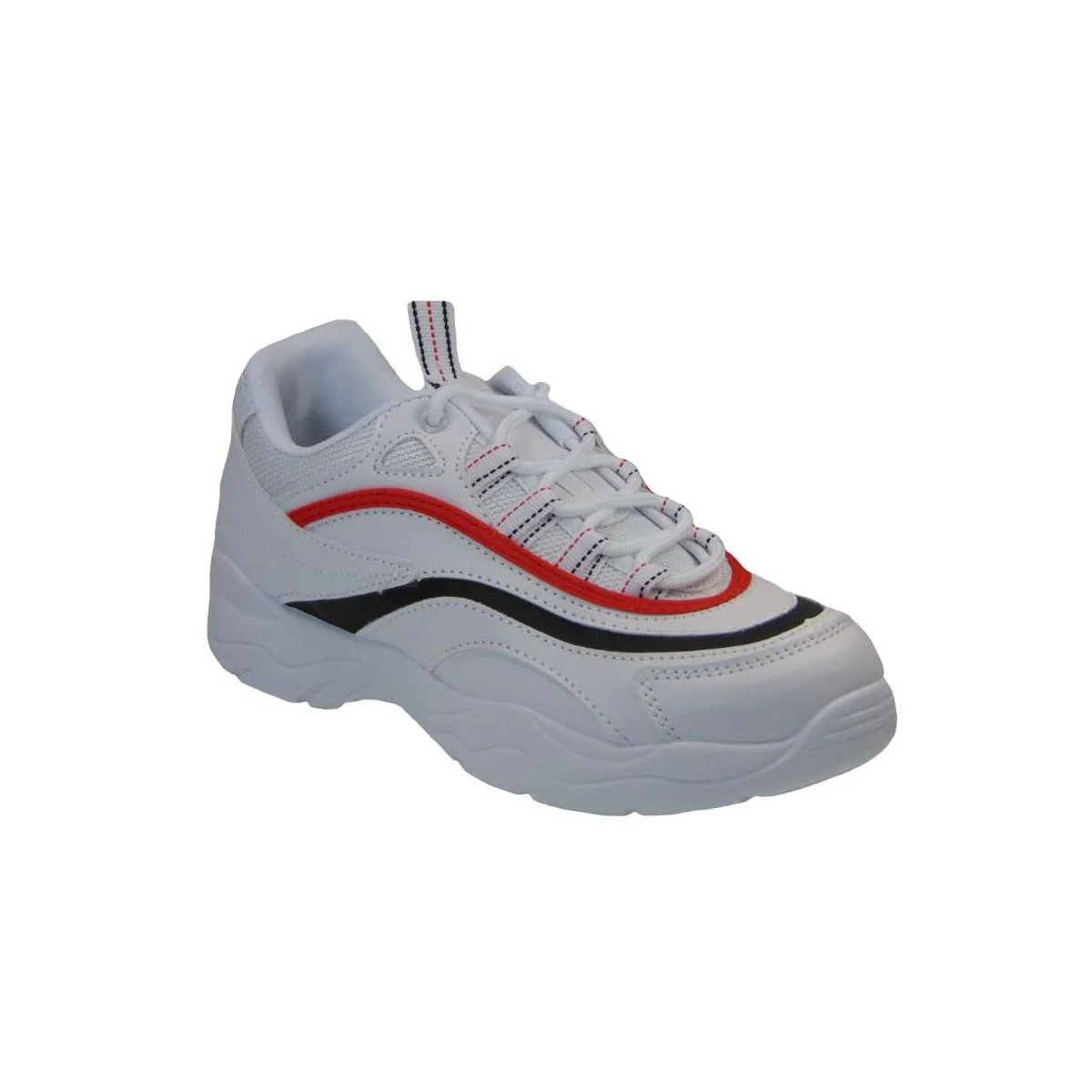 Φωτογραφία προϊόντος: TsimpolisShoes Tsimpolis Shoes C8283 Γυναικείο Sneaker Από Τεχνόδερμα Λευκό 28417