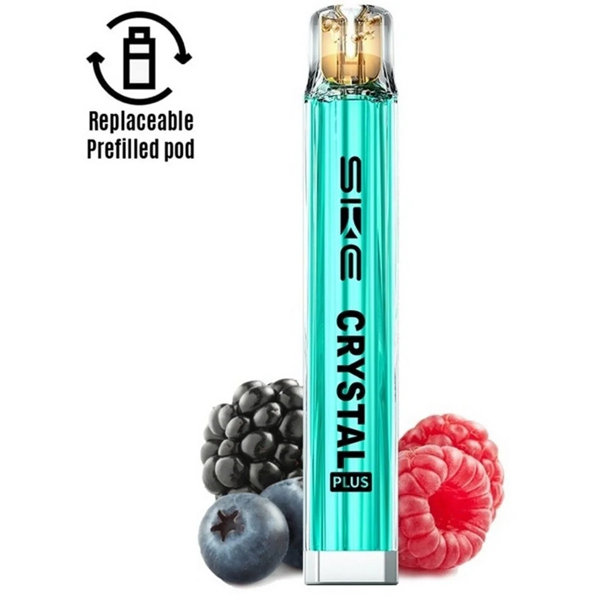 Φωτογραφία προϊόντος: SKE Crystal Plus Combo Blue Device Blueberry Raspberries 2ml | 20mg