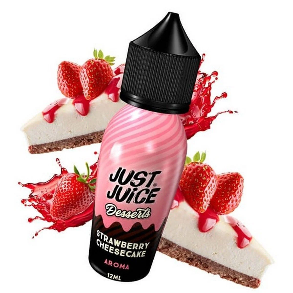Φωτογραφία προϊόντος: Just Juice Desserts Flavour Shot Strawberry Cheesecake 12ml/60ml