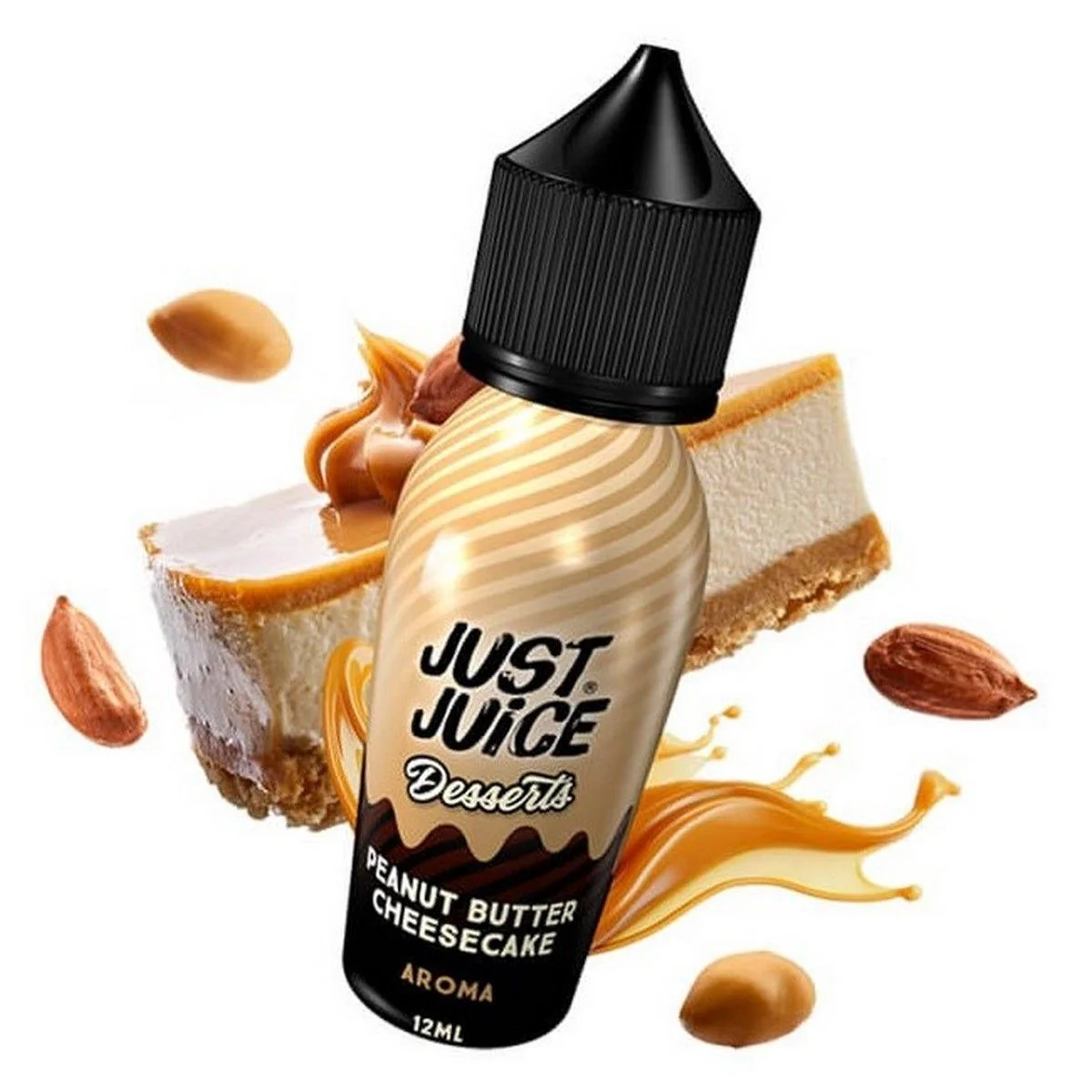 Φωτογραφία προϊόντος: Just Juice Desserts Flavour Shot Peanut Butter Cheesecake 12ml/60ml