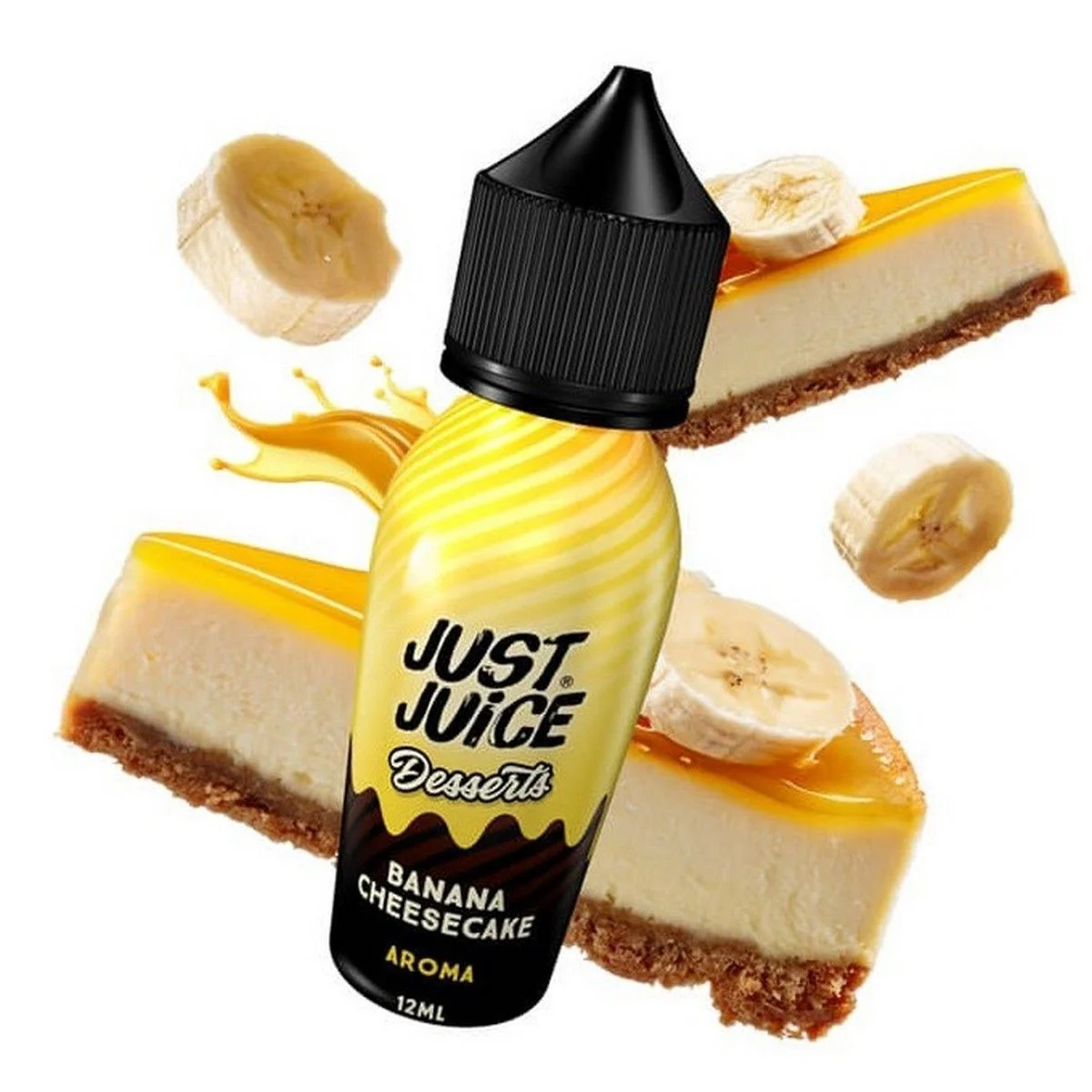 Φωτογραφία προϊόντος: Just Juice Desserts Flavour Shot Banana Cheesecake 12ml/60ml