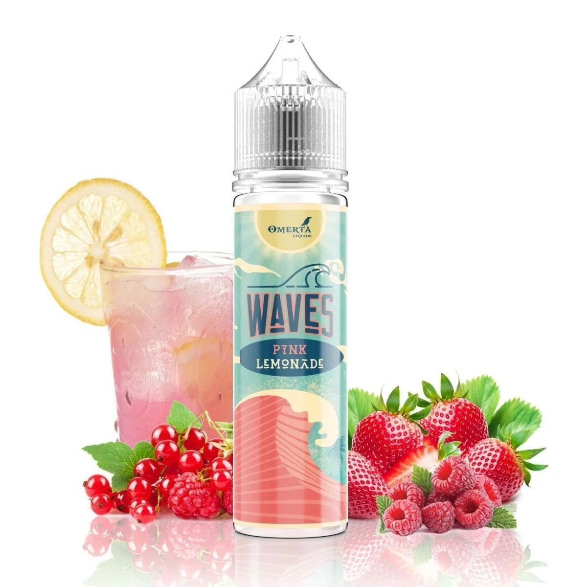 Φωτογραφία προϊόντος: Omerta Waves Flavor Shot Pink Lemonade 15ml/60ml