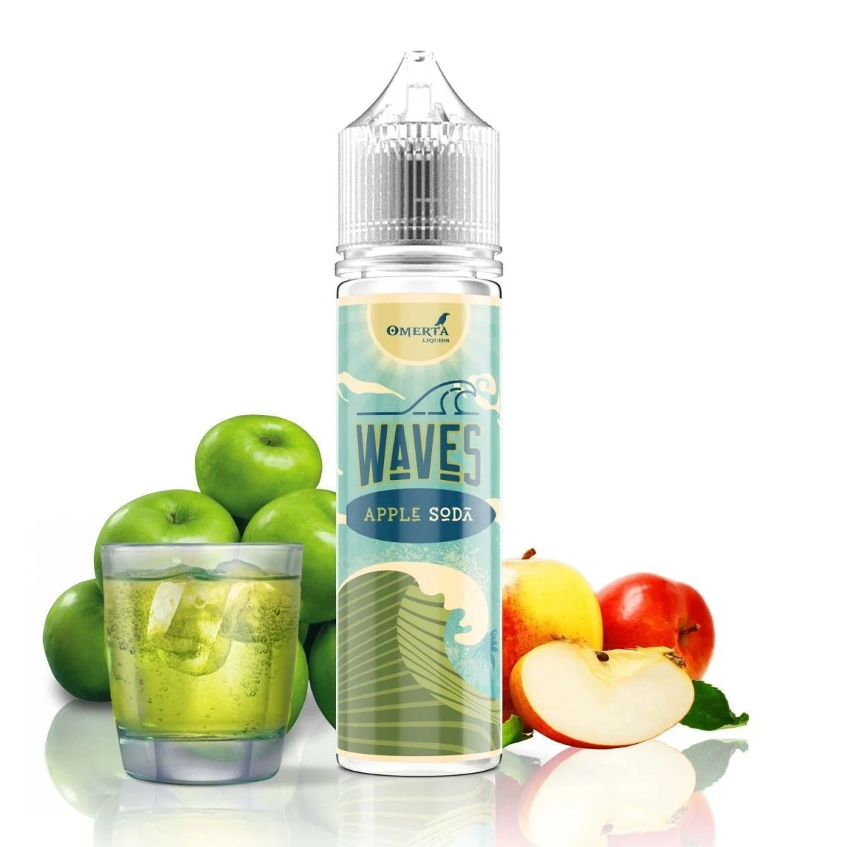 Φωτογραφία προϊόντος: Omerta Waves Flavor Shot Apple Soda 15ml/60ml