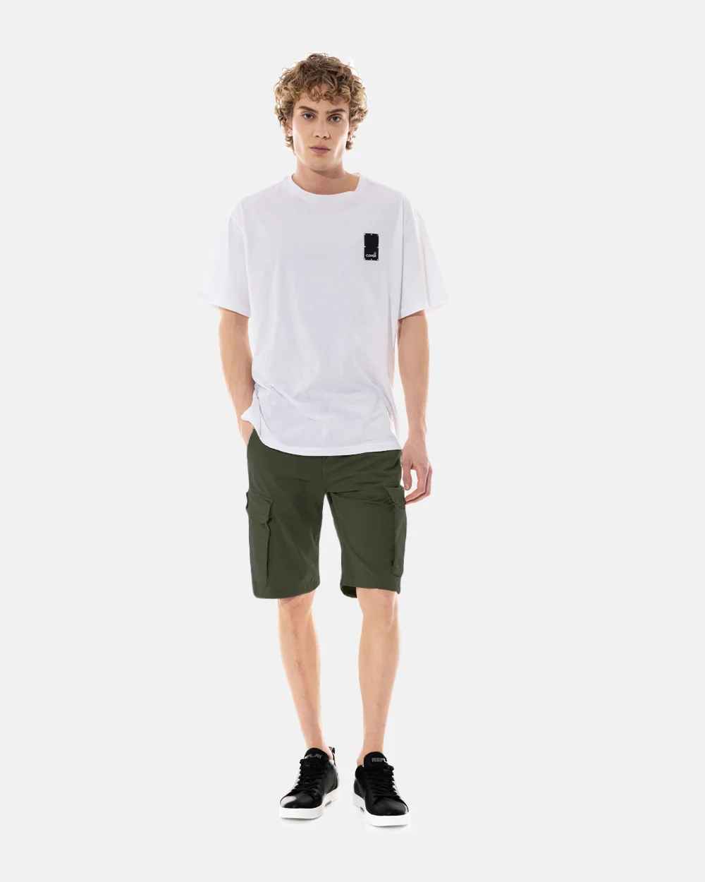 Φωτογραφία προϊόντος: COVER DENIM MILITARY SHORTS V ELVIS TV185 #393a2d