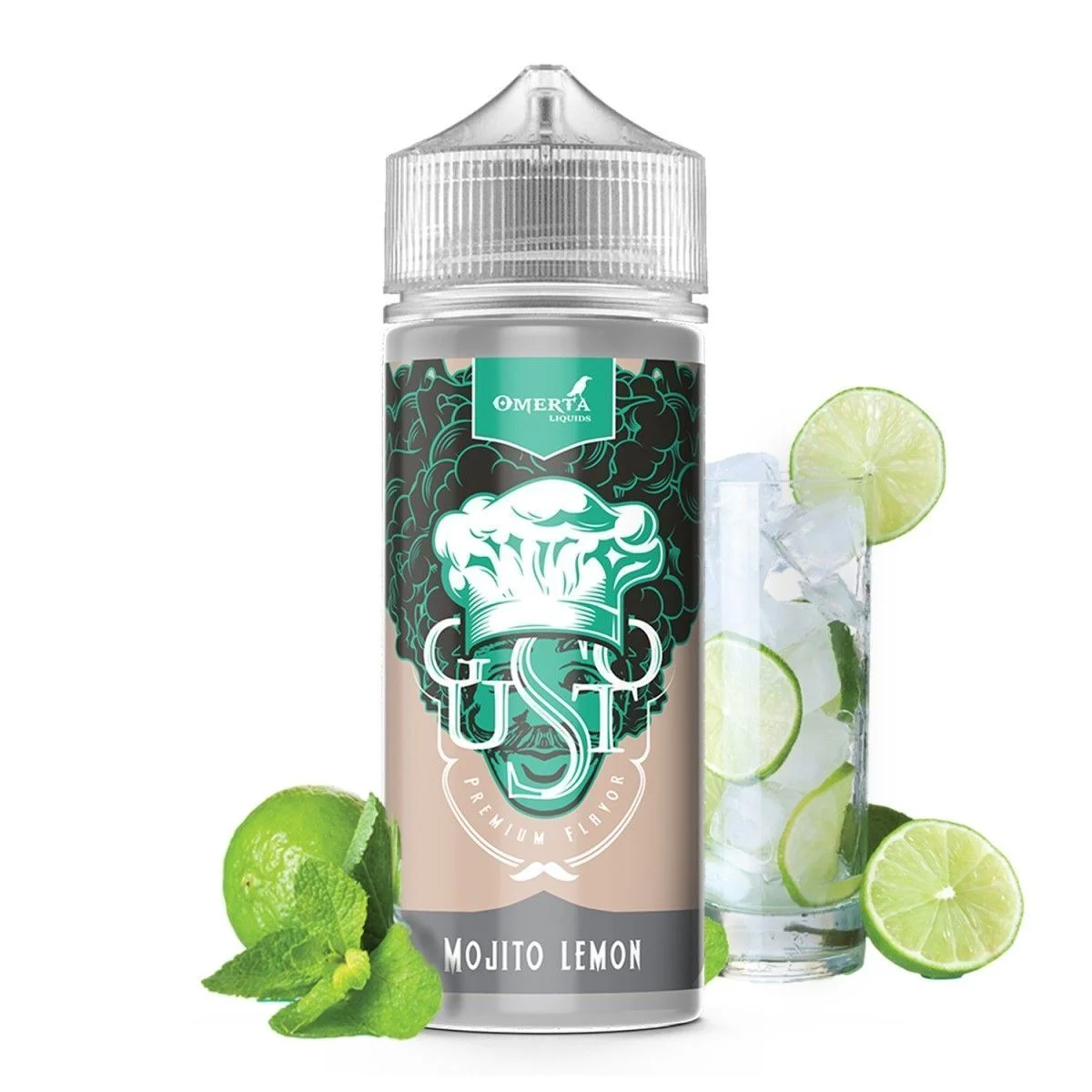 Φωτογραφία προϊόντος: Omerta Flavor Shot Gusto Mojito Lemon 20ml/120ml