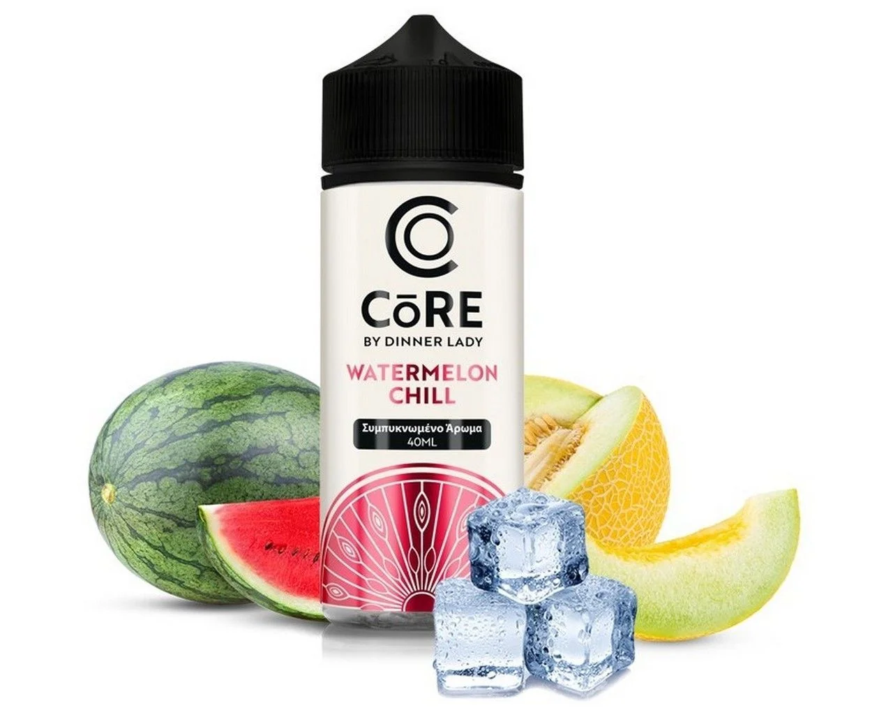 Φωτογραφία προϊόντος: Dinner Lady Core Flavour Shot Watermelon Chill 40/120ml