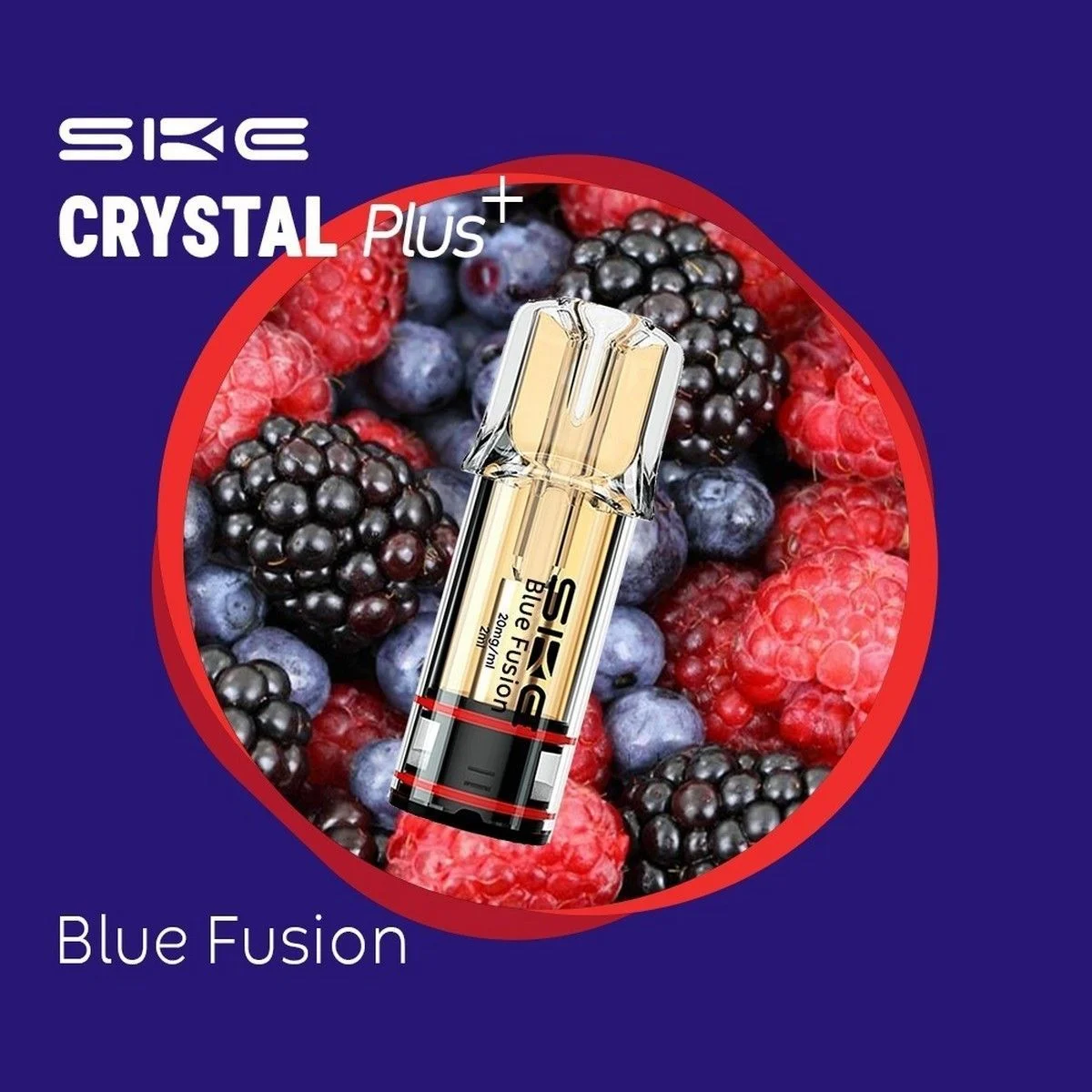 Φωτογραφία προϊόντος: SKE Crystal Plus Pod Blue Fusion 2ml | 20mg