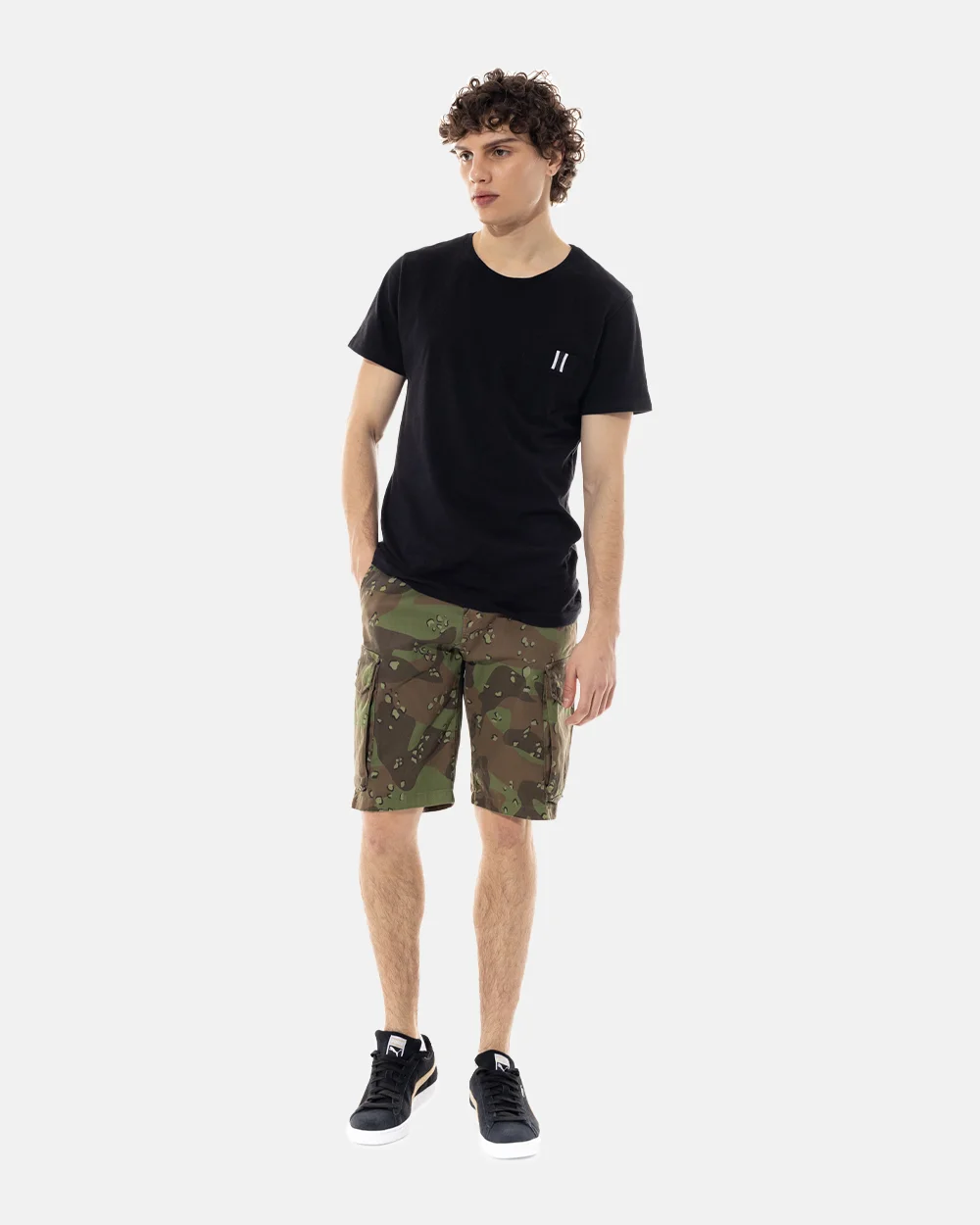 Φωτογραφία προϊόντος: COVER DENIM MILITARY SHORTS V ELVIS PV185 #5f6342