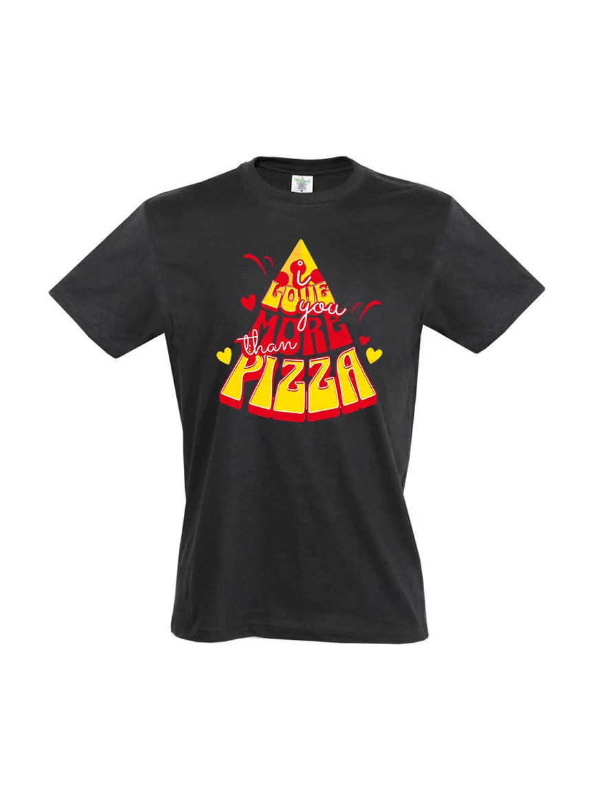 Φωτογραφία προϊόντος: Pizza Lover T-shirt 312 BLACK