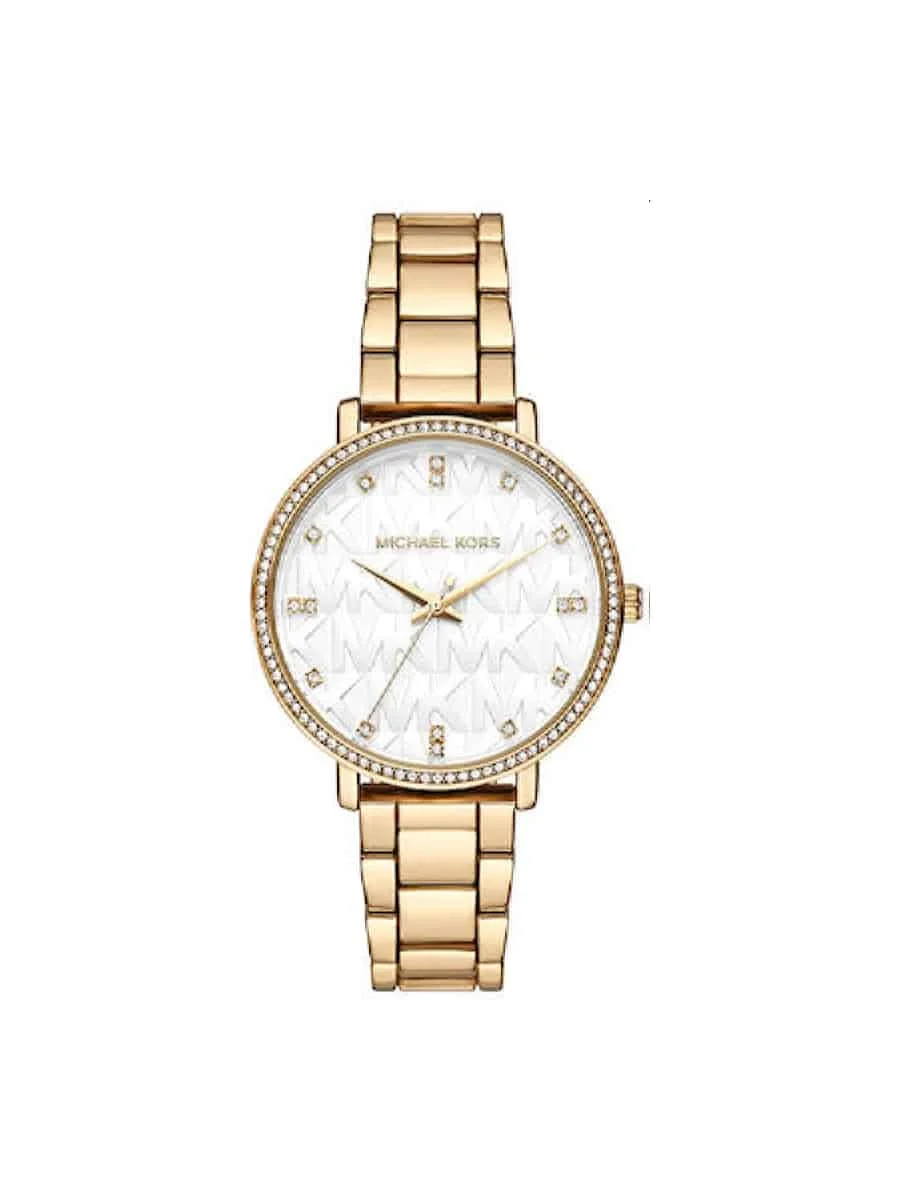 Φωτογραφία προϊόντος: Michael Kors Pyper MK4666 γυναικείο ρολόι με χρυσό μπρασελέ
