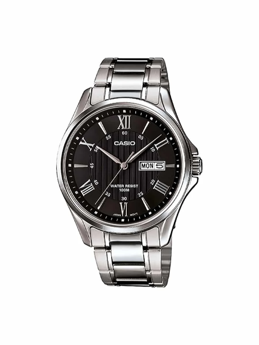 Φωτογραφία προϊόντος: Casio Standard MTP-1384D-1AVEF ασημί ανδρικό ρολόι