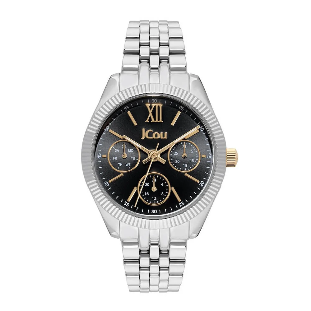 Φωτογραφία προϊόντος: Jcou Watches JCou Queen's Multi, Women's Watch, Silver Stainless Steel Bracelet JU19058-1