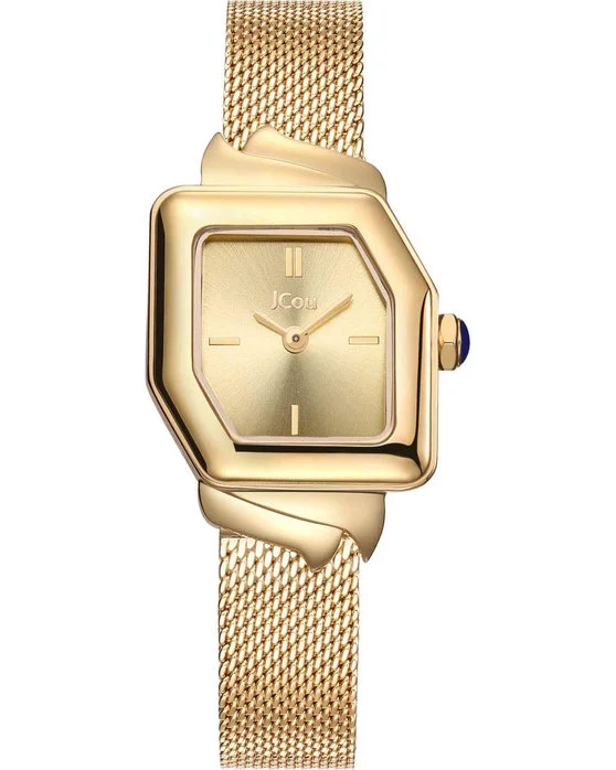 Φωτογραφία προϊόντος: Jcou Watches JCou Frida, Women's Watch, Gold Stainless Steel Bracelet JU19076-4