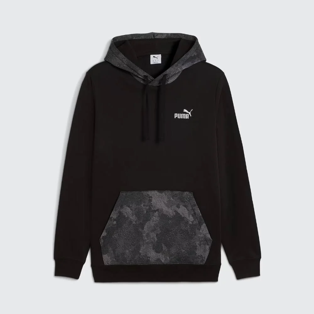 Φωτογραφία προϊόντος: Puma Essentials Camo φούτερ με κουκούλα Μαύρο