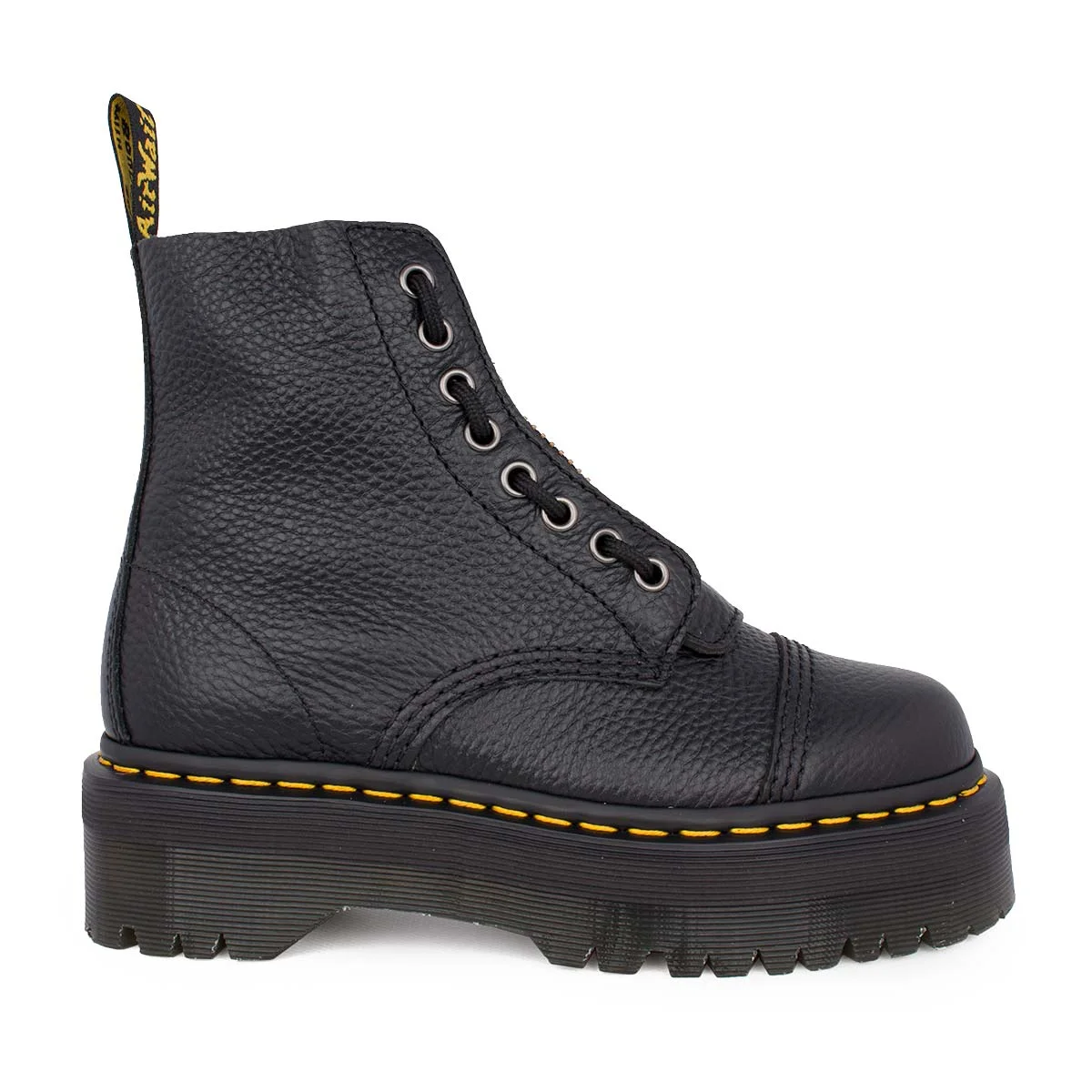 Φωτογραφία προϊόντος: Dr. Martens DR.MARTENS SINCLAIR MILLED NAPPA LEATHER PLATFORM BOOTS - ΜΑΥΡΟ