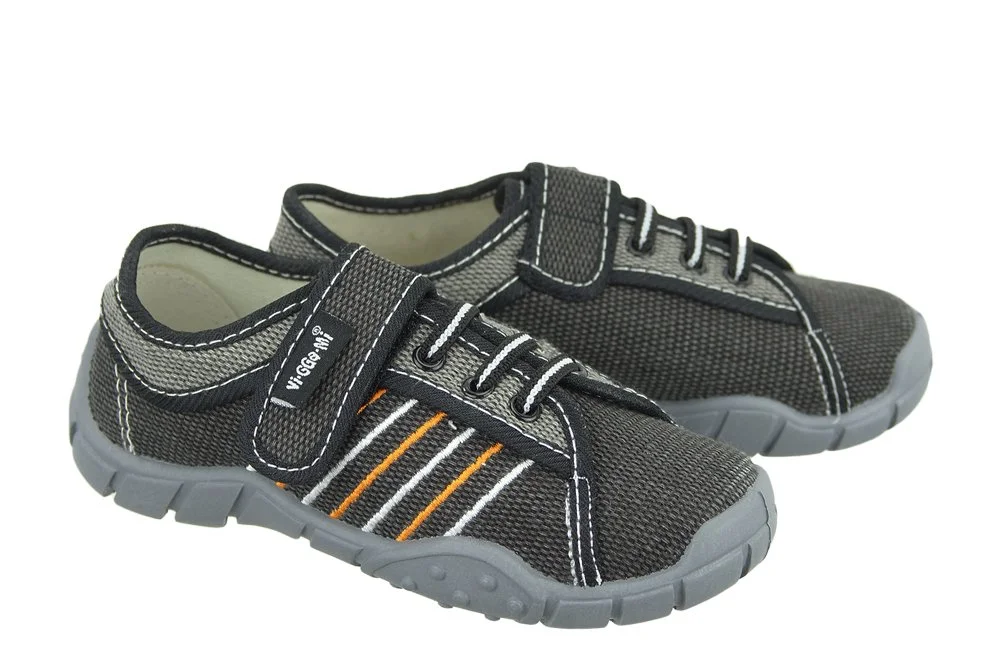 Φωτογραφία προϊόντος: Vi-GGa-Mi Πάνινα Sneaker Μαύρα Viktor Black Viggami