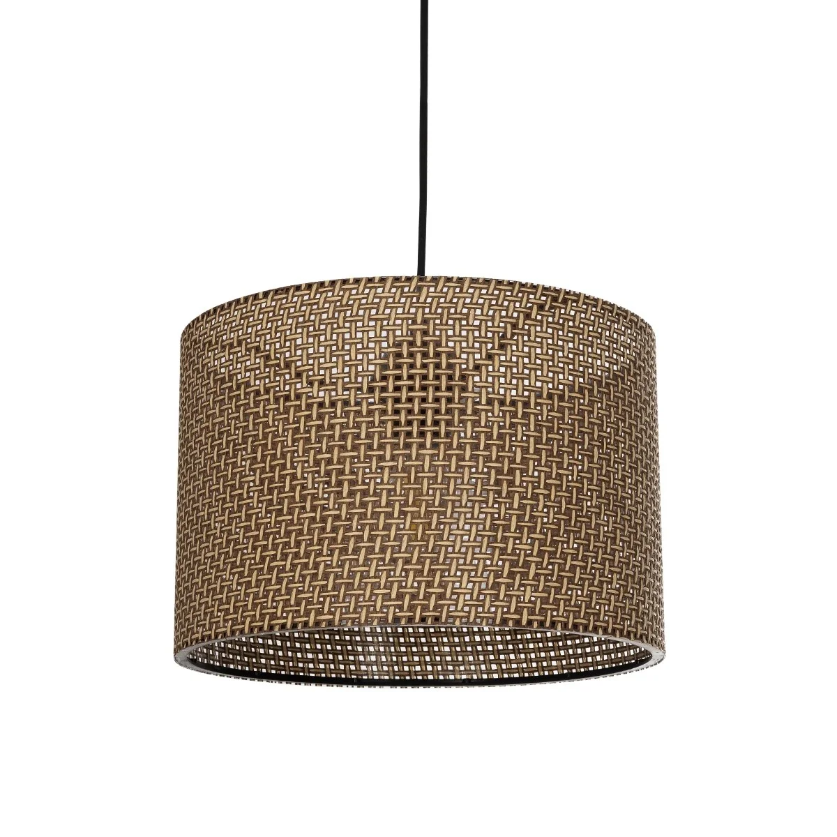 Φωτογραφία προϊόντος: GLOBOSTAR® CLAIRIE 203-0135 Μοντέρνο Κρεμαστό Φωτιστικό Οροφής με Ντουί 1 x E27 AC 220-240V IP20 - Καφέ - Μ30 x Π30 x Υ22cm