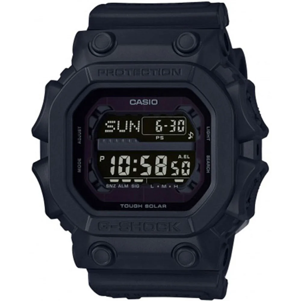 Φωτογραφία προϊόντος: CASIO G-SHOCK Solar Black Rubber Strap GX-56BB-1ER