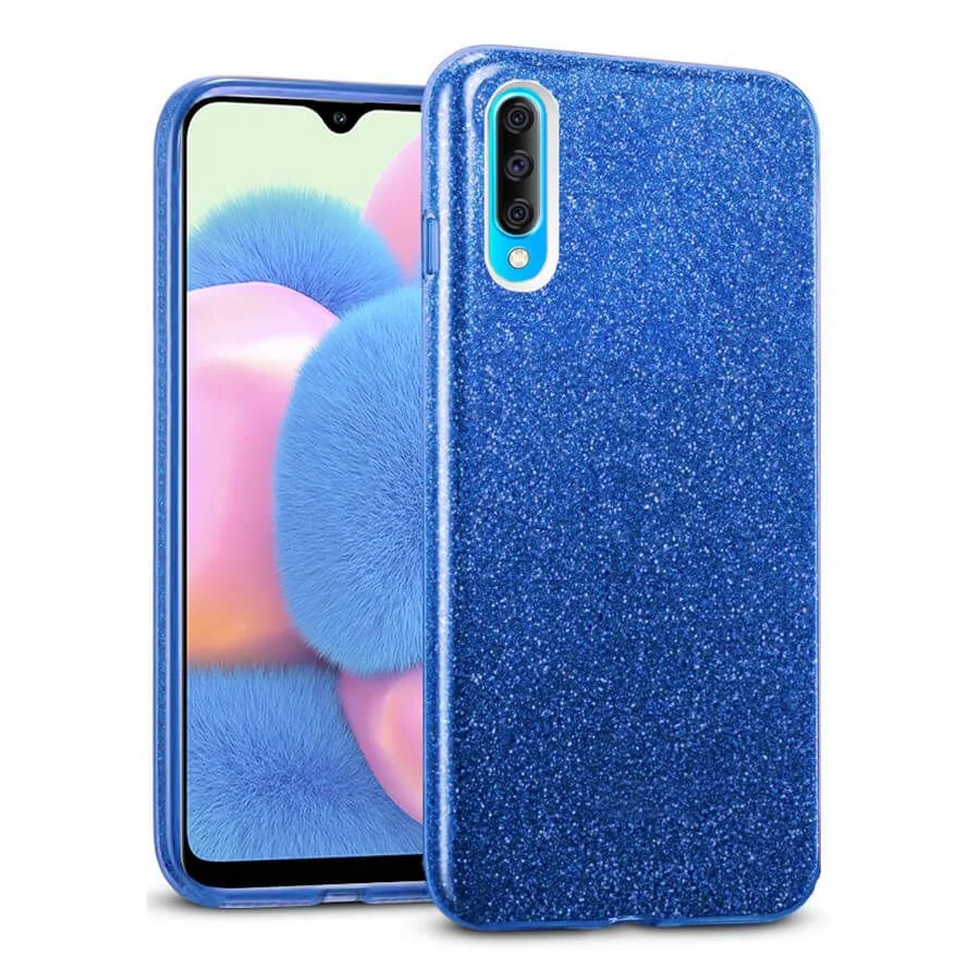 Φωτογραφία προϊόντος: Hybrid Strass Full Blue Case Galaxy A30s