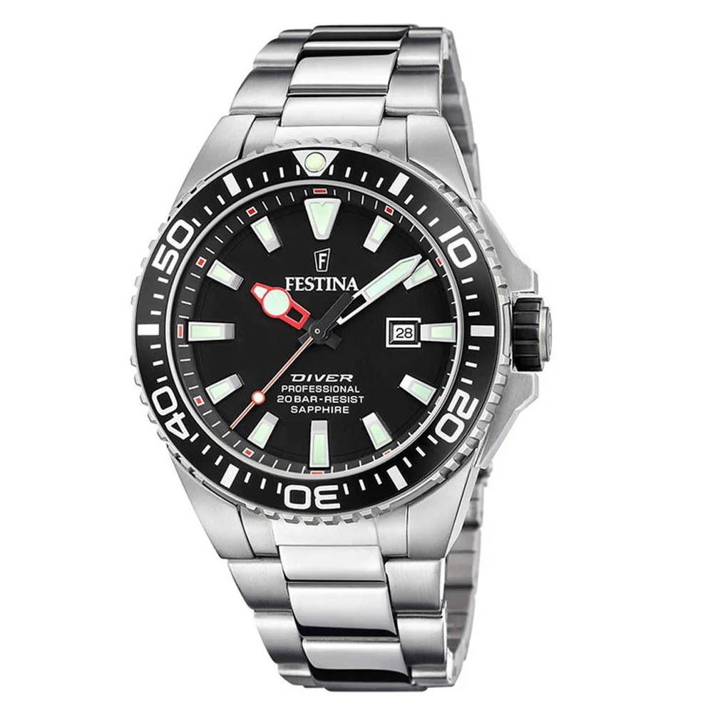 Φωτογραφία προϊόντος: FESTINA Diver Silver Stainless Steel Bracelet F20663/3 Ανδρικό