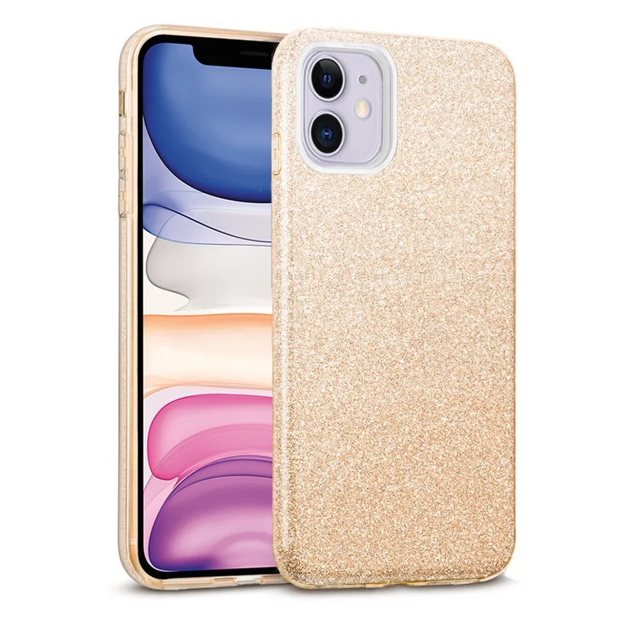 Φωτογραφία προϊόντος: Hybrid Strass Gold Case iPhone 11