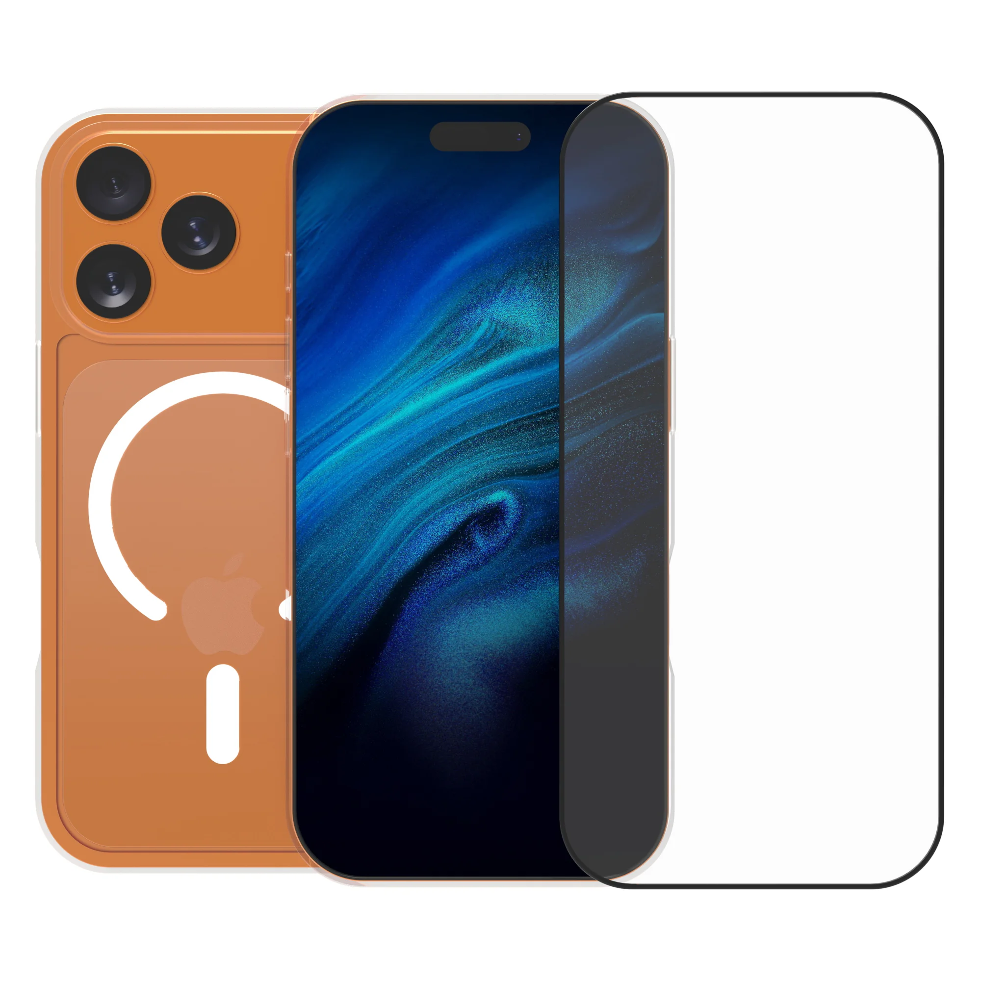 Φωτογραφία προϊόντος: Vivid Set MagSafe Hybrid Case + Full Face Tempered Glass Apple iPhone 17 Pro Max