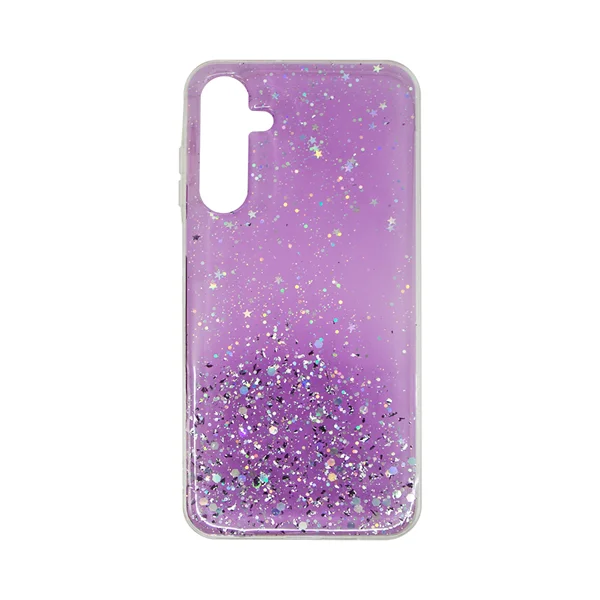 Φωτογραφία προϊόντος: Vivid Liquid Glitter Case Samsung Galaxy A55 5G Purple/Multicolor