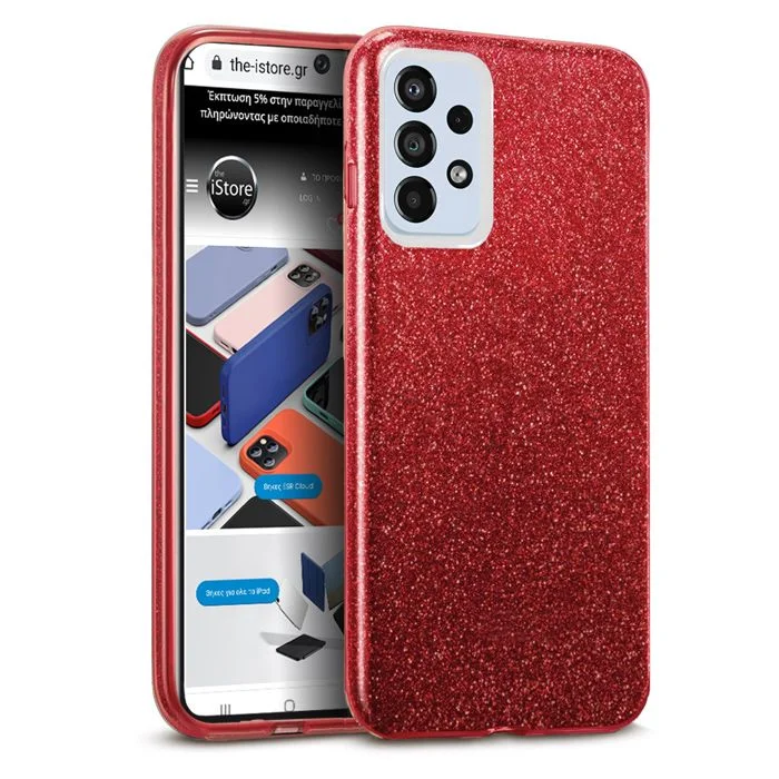 Φωτογραφία προϊόντος: Hybrid Strass Red Case Samsung Galaxy A23 4G/5G