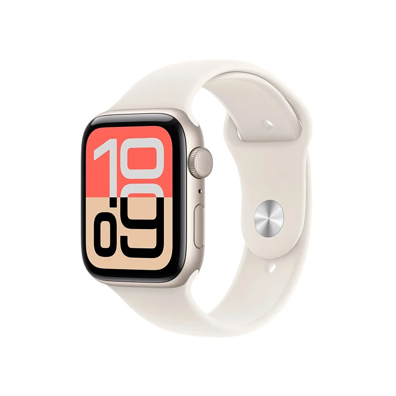 Φωτογραφία προϊόντος: Apple Watch SE 3 GPS 40mm Starlight Aluminium Case with Starlight Sport Band - M/L