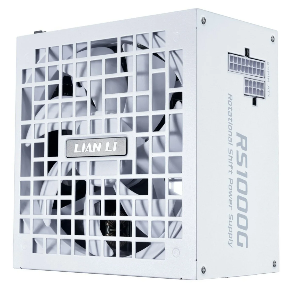Φωτογραφία προϊόντος: Lian Li RS1000G White - 1000 Watt 80+ Gold PSU - 12V-2x6 Colored Cable - RS Hub - Fully Modular