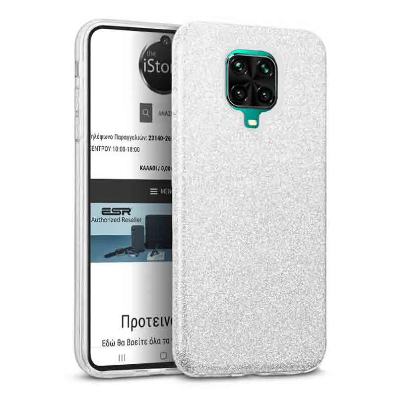 Φωτογραφία προϊόντος: Hybrid Strass Silver Case Xiaomi Redmi Note 9