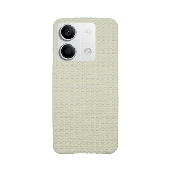 Φωτογραφία προϊόντος: Vivid Woven Pattern Case Redmi Note 13 5G Beige