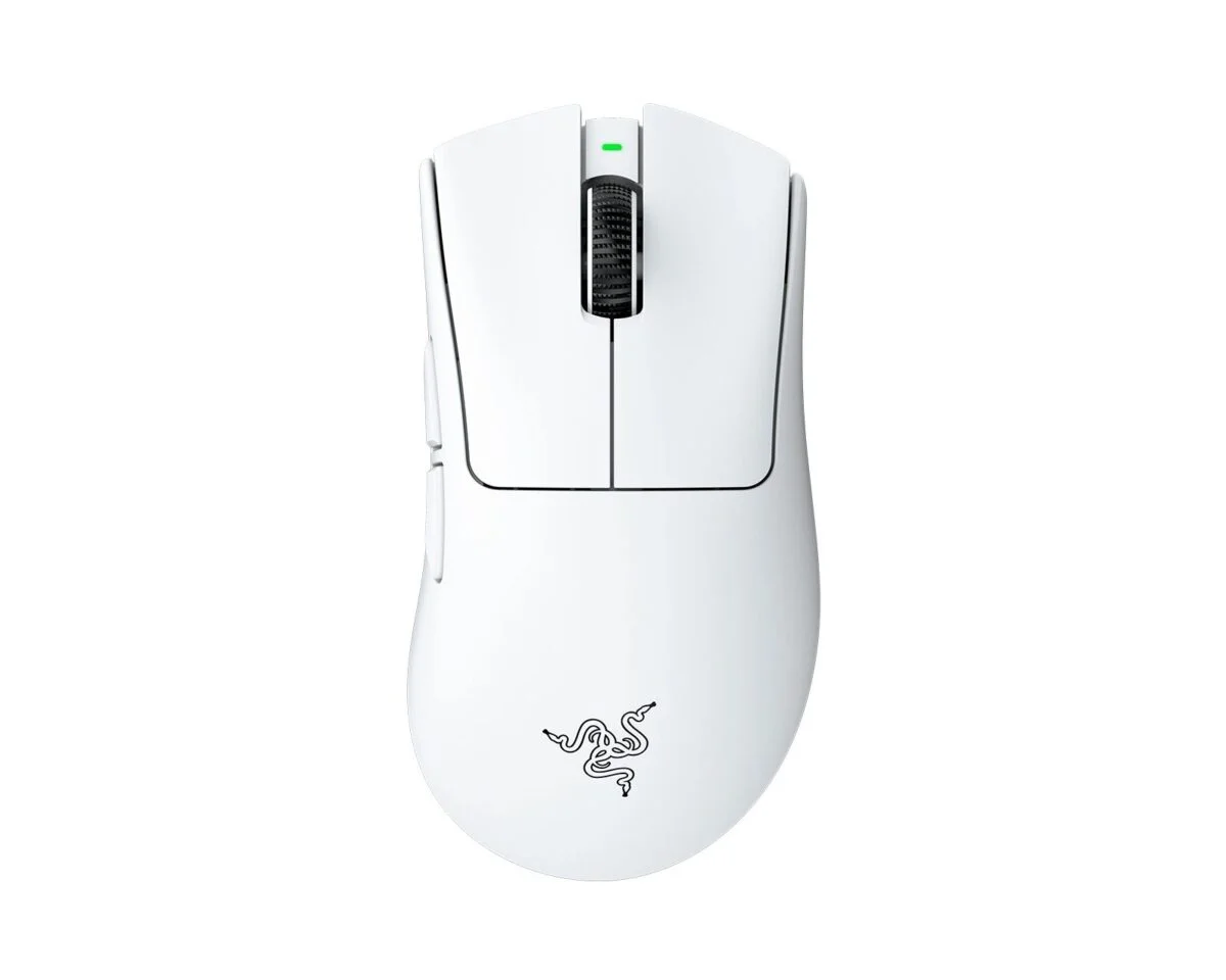 Φωτογραφία προϊόντος: Razer DEATHADDER V4 PRO WHITE - 57g Wireless Gaming Mouse - Ergonomic - 120 Hours Battery - 45K DPI
