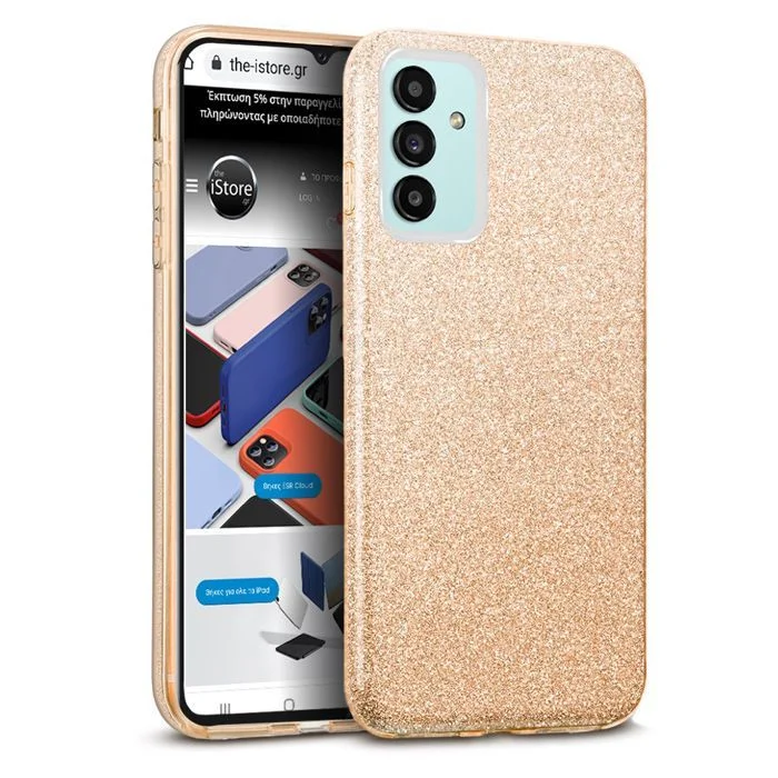 Φωτογραφία προϊόντος: Hybrid Strass Gold Case Samsung Galaxy A04s