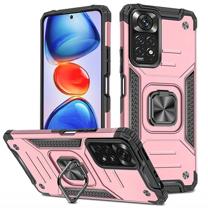 Φωτογραφία προϊόντος: Armor Ringstand Case Rose Xiaomi Redmi Note 11/11s