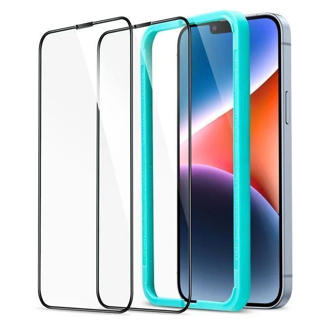 Φωτογραφία προϊόντος: ESR Armorite+#x2122; Ultra-Tough Tempered Glass iPhone 14 Plus (2-Pack With Easy Installation Frame)