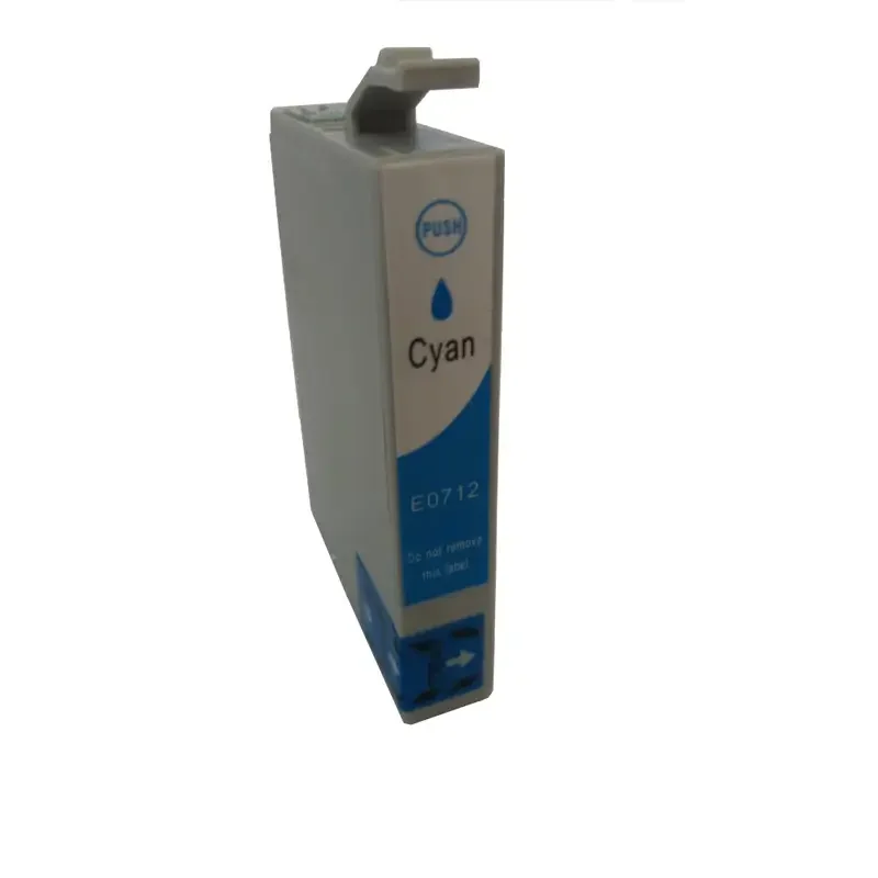 Φωτογραφία προϊόντος: Ninestar Συμβατό μελάνι Epson T0712 Cyan