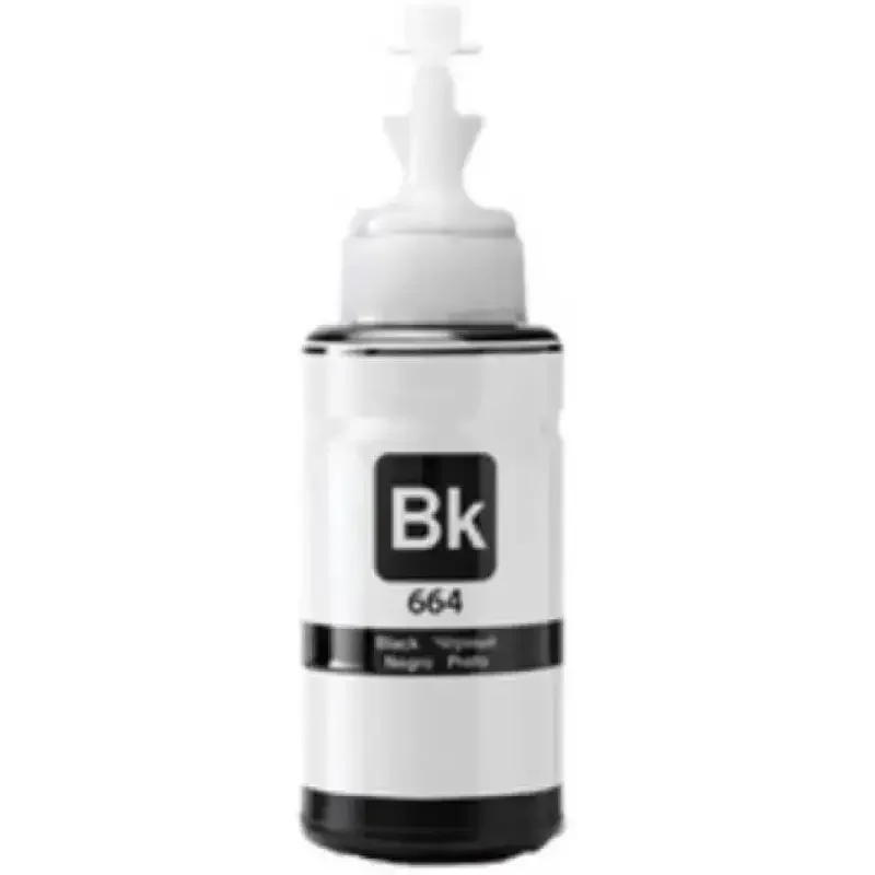 Φωτογραφία προϊόντος: Natural Toner Συμβατό μελάνι EPSON T6641 Black Ink Bottle (C13T66414A)