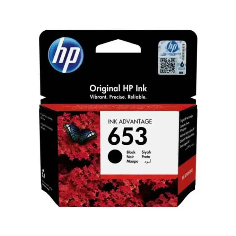 Φωτογραφία προϊόντος: Hewlett Packard Γνήσιο μελάνι HP 653 Black (3YM75AE)