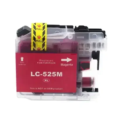 Φωτογραφία προϊόντος: Dragon Συμβατό μελάνι BROTHER LC525XL MAGENTA