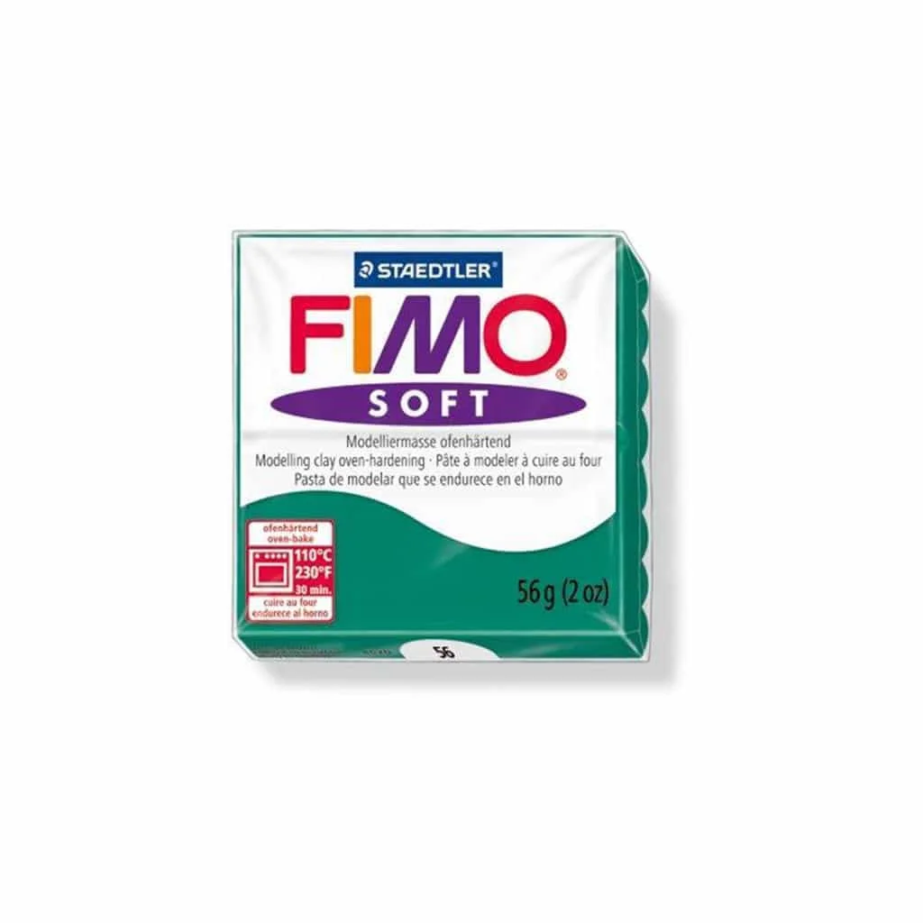 Φωτογραφία προϊόντος: FIMO Staedtler Soft Σμαραγδί (Emerald) 056