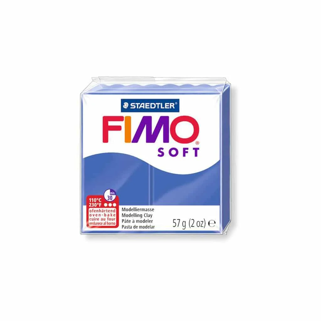 Φωτογραφία προϊόντος: FIMO Staedtler Soft Λαμπερό Μπλε (Brilliant Blue) 033