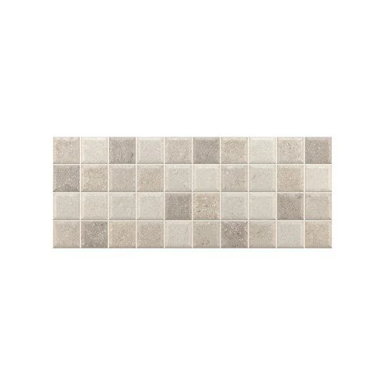 Φωτογραφία προϊόντος: [:el]Πλακάκι Μπάνιου Concrete Grey Mosaico Decor 20*50[:en]Tile Concrete Grey Mosaico Decor 20*50[:]