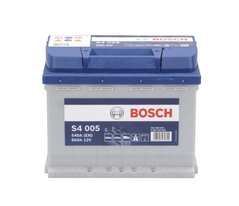 Φωτογραφία προϊόντος: Bosch S4005 – Μπαταρία Αυτοκινήτου 12V 60Ah 540A (EN) – 242×175×190 mm Δ+