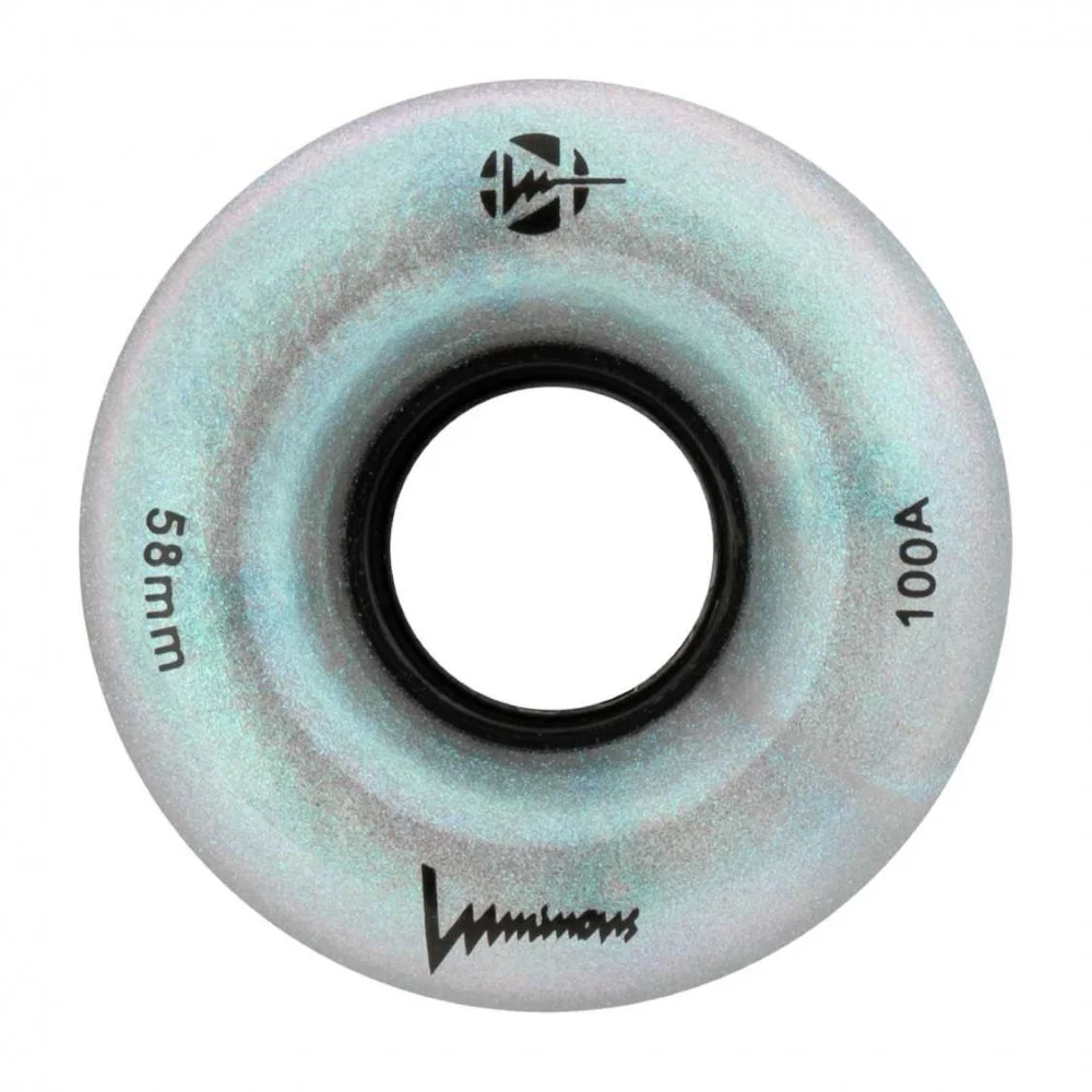 Φωτογραφία προϊόντος: LUMINOUS WHEELS LUMINOUS 58mm/100A Ροδάκι Led - Black Pearl (4αδα)