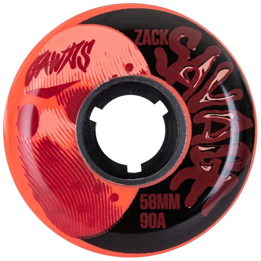 Φωτογραφία προϊόντος: GAWDS SKATES GAWDS Zack Savage II 58χιλ./90A Ροδάκια - Μαύρο/Πορτοκαλί