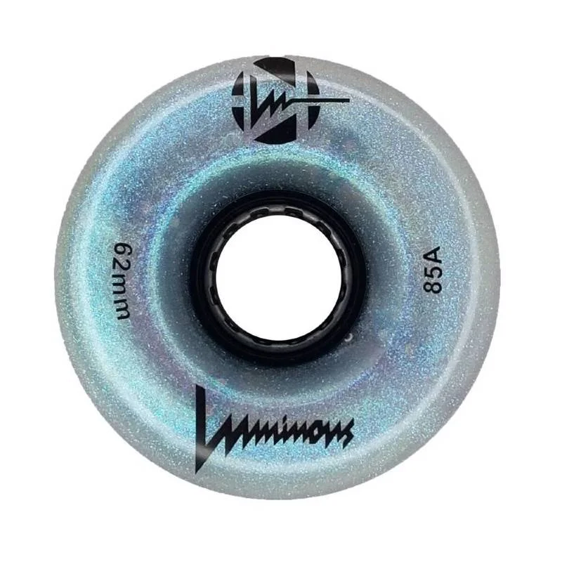 Φωτογραφία προϊόντος: LUMINOUS WHEELS LUMINOUS Ροδάκια Led Quads 62χιλ./85A - Μαύρο Πέρλα