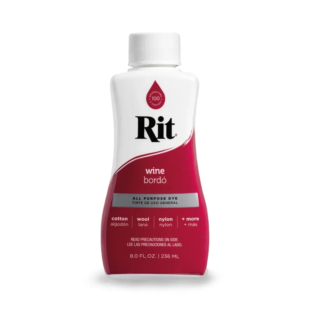 Φωτογραφία προϊόντος: RIT DYE Liquid All-Purpose Βαφή Υφασμάτων – Wine 236ml