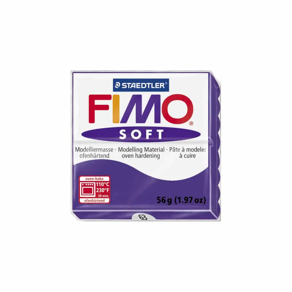 Φωτογραφία προϊόντος: FIMO Staedtler Soft Δαμασκινί (Plum) 063